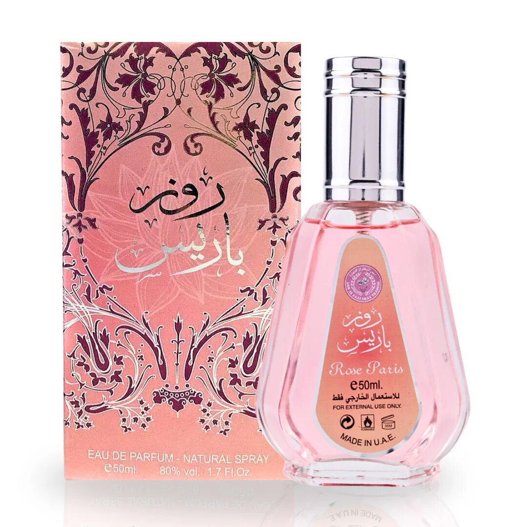Rose Paris 50ml Eau De Parfum by Ard Al Zaafaran(Pack of 12)