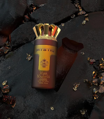 Musk Maghribi 250ml Body Spray by Mystiq (Pack of 6)