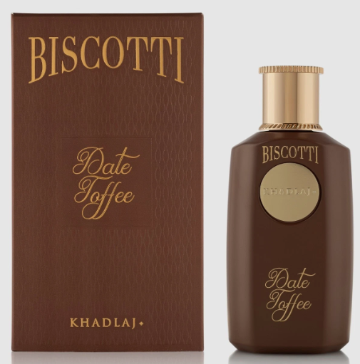 Biscotti Date Toffee 100ml by Khadlaj - Extrait De Parfum