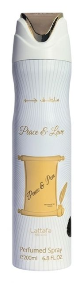 Peace & Love 200ml Body Sprays by Lattafa Pride (Pack of 12)