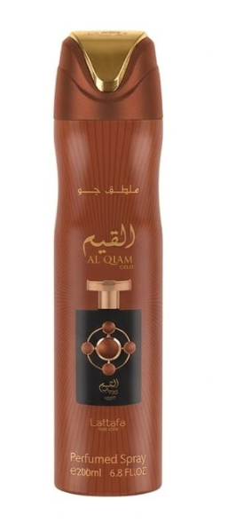 Al Qiam Gold 200ml Body Sprays by Lattafa Pride (Pack of 12)
