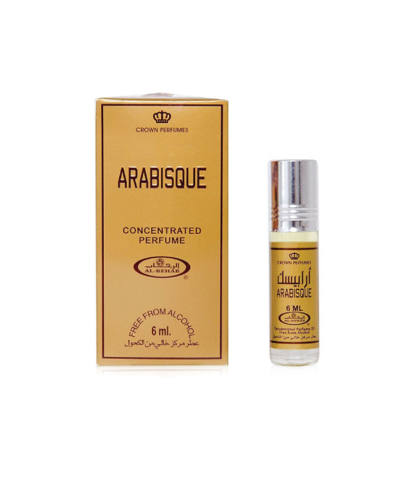 Pack of 6 - Arabisque  6ml Perfume Oil by Al Rehab