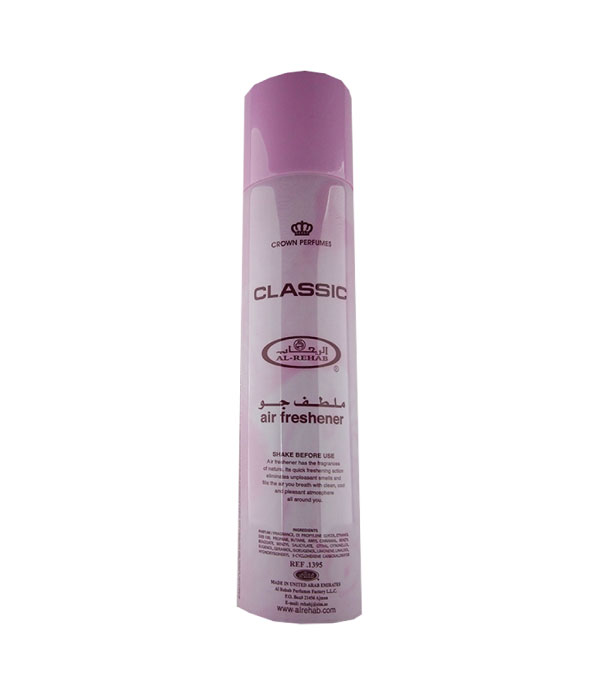 Pack of 6- Classic 300ml  Air Freshener by Al Rehab