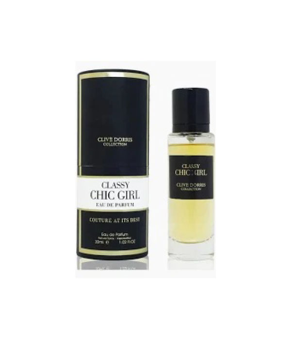 Pack of 12- Classy Chic Girl 30ml by Clive Dorris Collection- Fragrance World