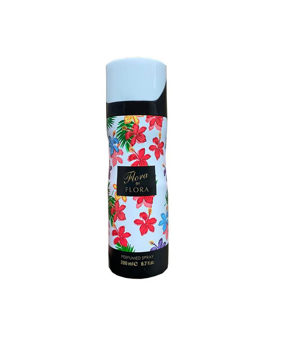 Pack of 6- DEO Flora By Flora 200ml Deodorant by Fragrance World