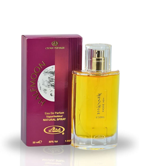 Pack of 12- Half Moon Women 50ml Perfume by Al Rehab