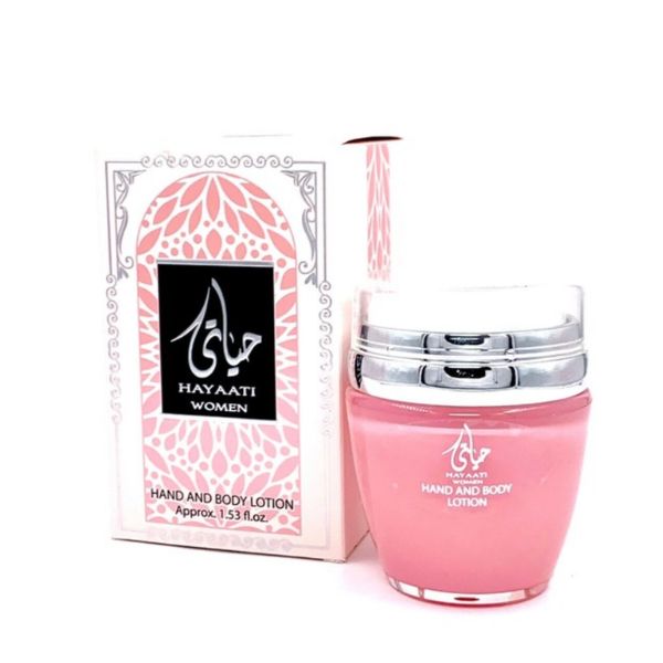 Hayaati Women hand and body Lotion 1.53 fl.oz by Ard Al Zaafaran