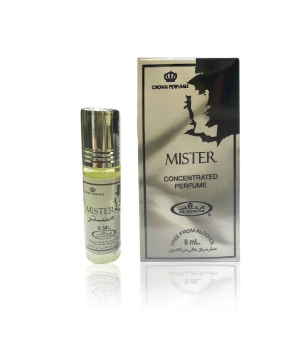 Pack of 6 - Mister  6ml Perfume Oil by Al Rehab