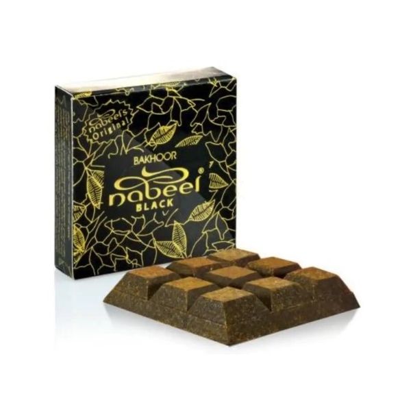 Pack of 12- Bakhoor Nabeel Black 40g by Nabeel