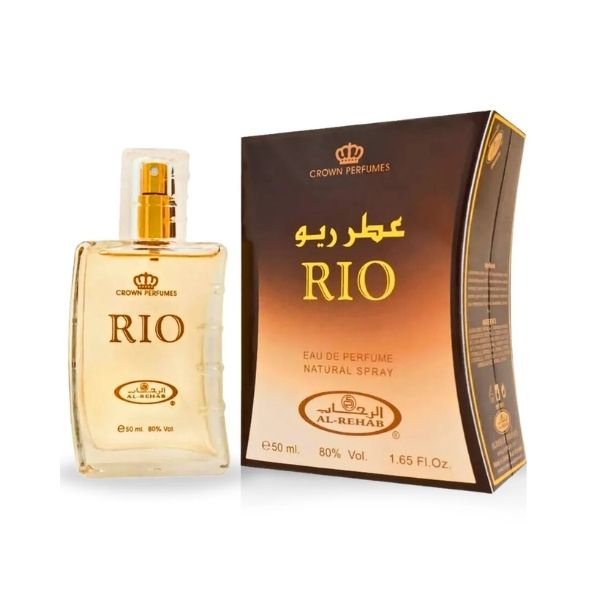 Pack of 6 - Rio 50ml Perfume Sprays by Al-Rehab