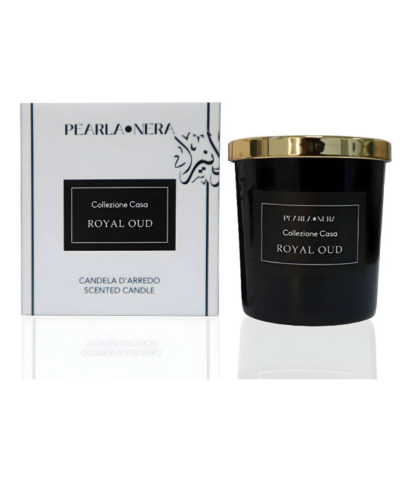 Royal Oud Candle by Pearla Nera - 7oz/ 200gm (Soy Wax )