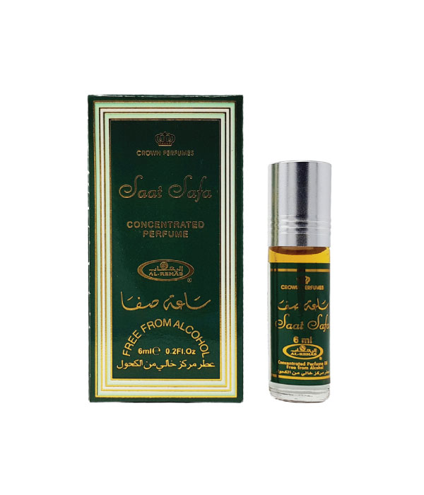 Pack of 6 - Saat Safa  6ml Perfume Oil by Al Rehab