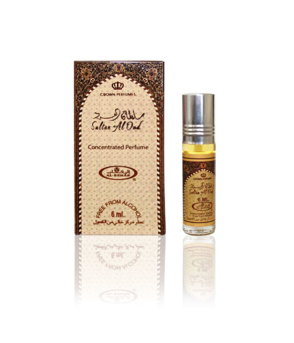 Pack of 6 - Sultan Al Oud  6ml Perfume Oil by Al Rehab